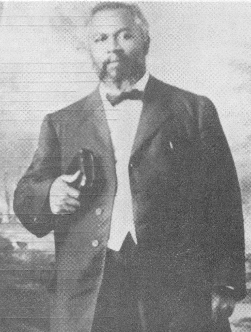 Portrait of William J. Seymour, leader of the Azusa Street Revival